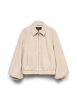 Vero Moda Maddie Short Jacket, Oatmeal Melange product photo