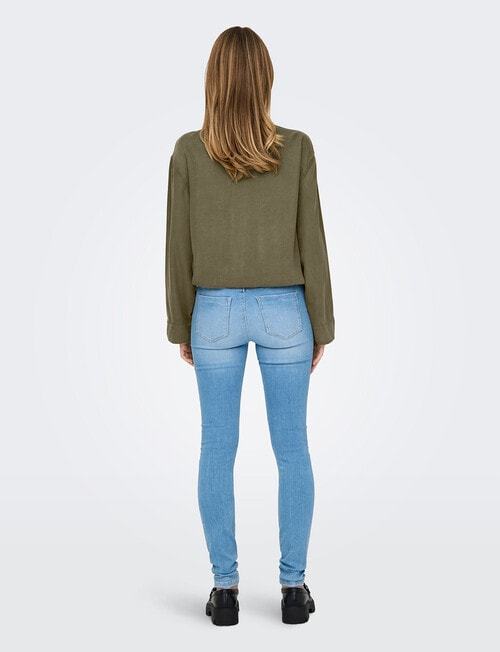 ONLY Kenya Cargo Short Jacket, Mermaid product photo View 02 L