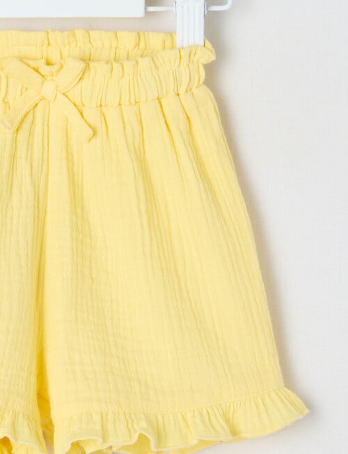 Teeny Weeny Strawberry Fields Play Muslin Frill Short product photo View 02 L