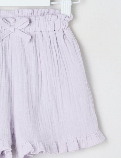 Teeny Weeny Strawberry Fields Play Muslin Frill Short product photo View 02 L