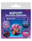 KPop Demon Hunters Badge, 5-Pack product photo