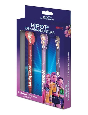 KPop Demon Hunters Erasable Gel Pen product photo