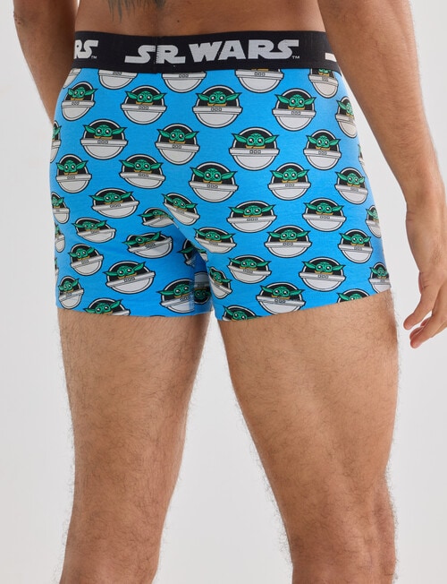 Licensed Star Wars Grogu Trunk, Blue product photo View 02 L