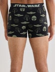 Licensed Star Wars Grogu Mandalorian Trunk, Black product photo View 02 S