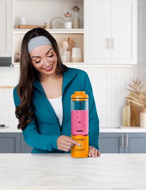 NutriBullet McLaren Flex Portable Blender, Papaya, NBPB07222PA-MC product photo View 09 L