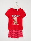 Sleep Squad Christmas Knit PJ Set, Beary Christmas, 10-16 product photo