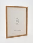 Tilly Home Wooden & Linen Photo Frame, 11x14in/A4 product photo