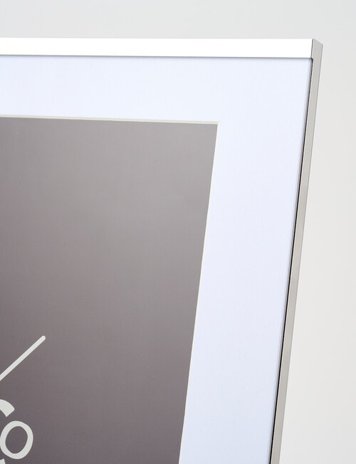 M&Co Polished Metal Photo Frame, 11x14in/A4 product photo View 03 L