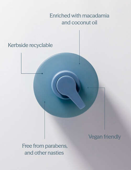 Ecoya Hand & Body Wash, Sandalwood & Amber, 450ml product photo View 02 L