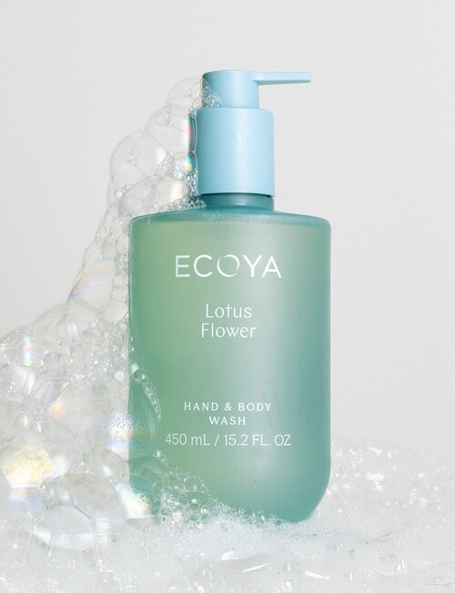 Ecoya Hand & Body Wash, Lotus Flower, 450ml product photo View 03 L