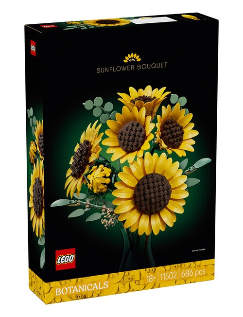 LEGO Botanicals Sunflower Bouquet, 11502 product photo View 02 L