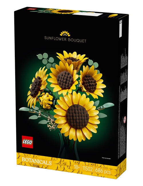 LEGO Botanicals Sunflower Bouquet, 11502 product photo View 11 L