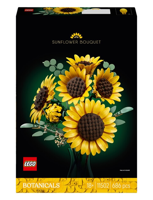 LEGO Botanicals Sunflower Bouquet, 11502 product photo View 12 L