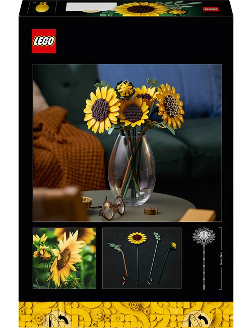 LEGO Botanicals Sunflower Bouquet, 11502 product photo View 14 L
