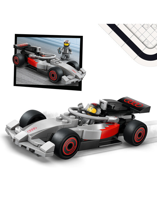 LEGO City F1&reg; Display Truck With Audi F1&reg; Race Car, 60493 product photo View 04 L