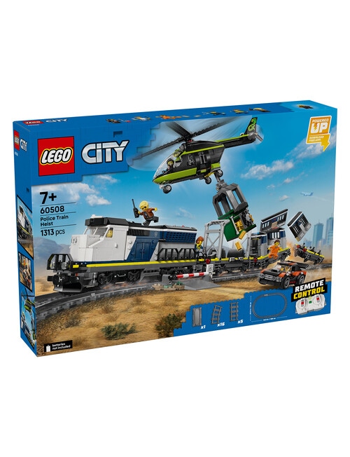 LEGO City Police Train Heist, 60508 product photo View 02 L