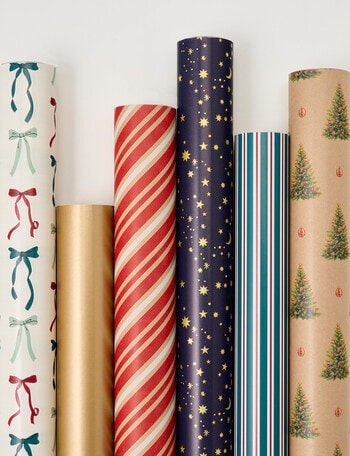 Christmas Shop Wrap, 3m, Assorted product photo
