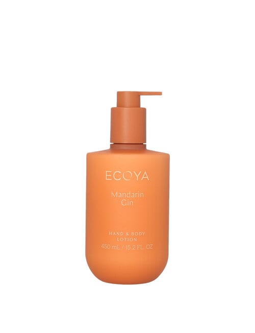 Ecoya Hand & Body Lotion, Mandarin Gin, 450ml product photo