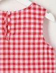 Mac & Ellie Peplum Top, Pink & Red product photo View 03 S