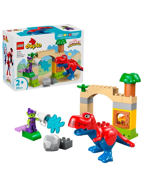 LEGO DUPLO Disney Dinosaur Spidey-Rex Vs. Green Goblin, 10463 product photo