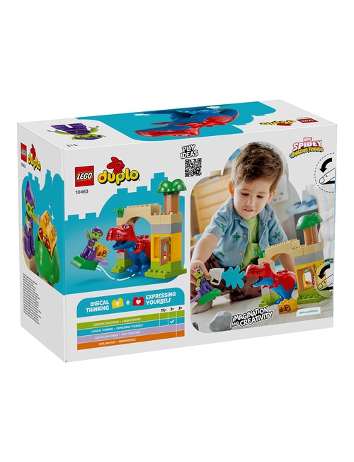 LEGO DUPLO Disney Dinosaur Spidey-Rex Vs. Green Goblin, 10463 product photo View 12 L