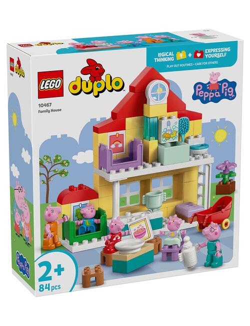LEGO DUPLO Peppa Pig Family House, 10467 product photo View 02 L