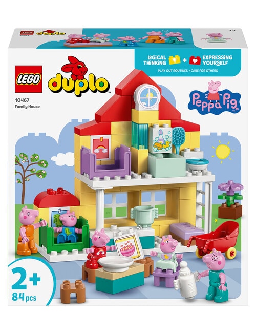 LEGO DUPLO Peppa Pig Family House, 10467 product photo View 11 L