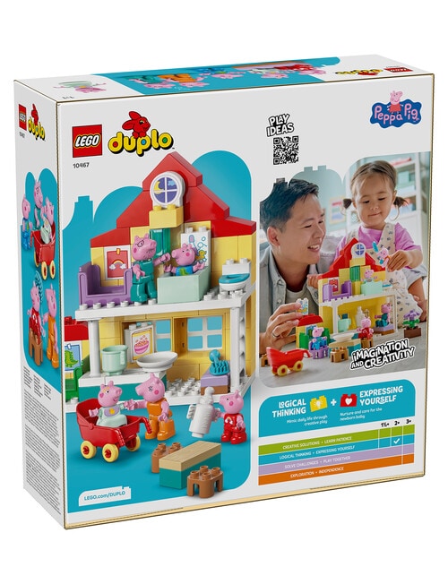LEGO DUPLO Peppa Pig Family House, 10467 product photo View 12 L