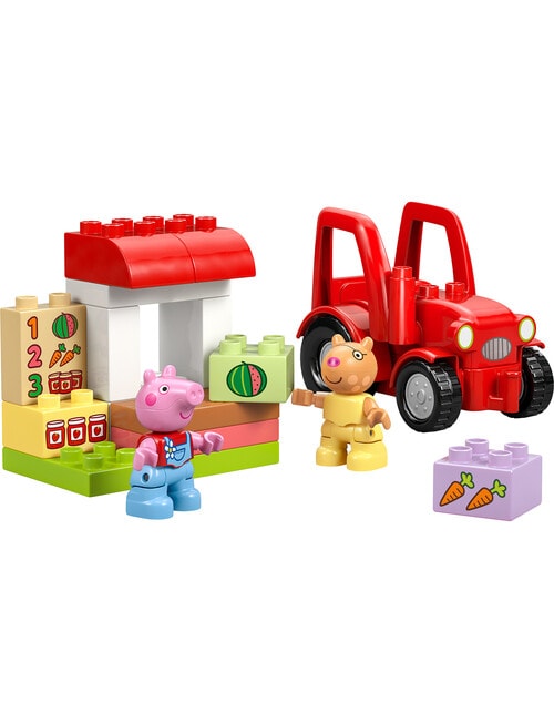 LEGO DUPLO Peppa Pig Tractor And Market, 10468 product photo View 03 L