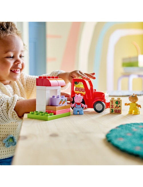 LEGO DUPLO Peppa Pig Tractor And Market, 10468 product photo View 08 L
