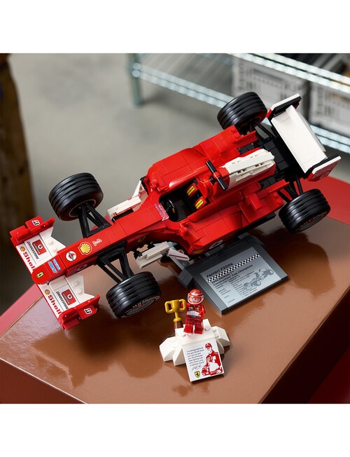 Lego Icons Ferrari F2004 & Michael Schumacher, 11375 product photo View 06 L