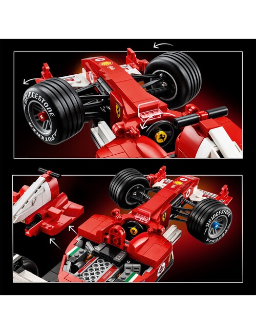 Lego Icons Ferrari F2004 & Michael Schumacher, 11375 product photo View 08 L