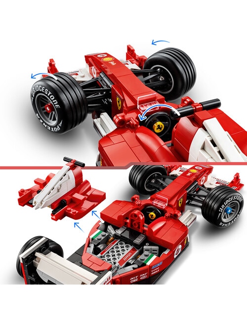 Lego Icons Ferrari F2004 & Michael Schumacher, 11375 product photo View 10 L