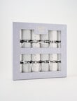 Christmas Shop Cracker, White & Silver product photo View 02 S