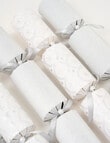 Christmas Shop Cracker, White & Silver product photo View 04 S