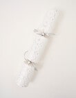 Christmas Shop Cracker, White & Silver product photo View 05 S