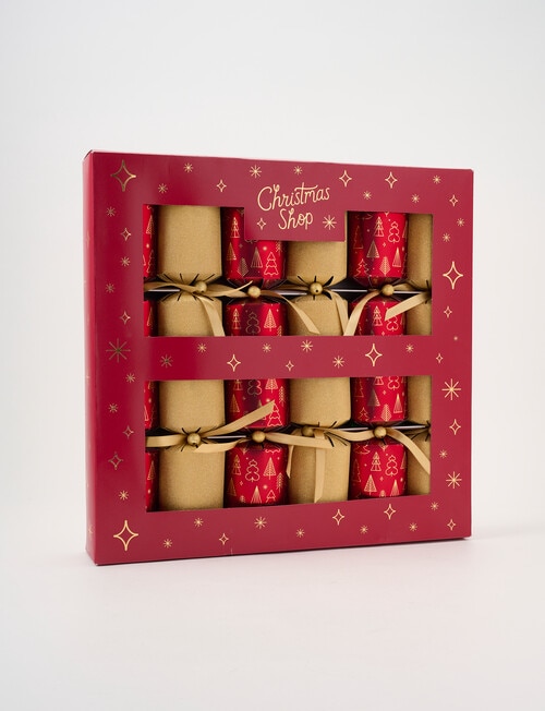 Christmas Shop Cracker, Red & Gold product photo View 02 L