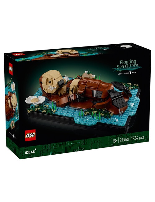LEGO Ideas Floating Sea Otters, 21366 product photo View 02 L