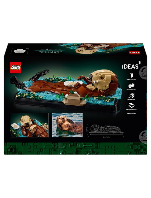 LEGO Ideas Floating Sea Otters, 21366 product photo View 11 L