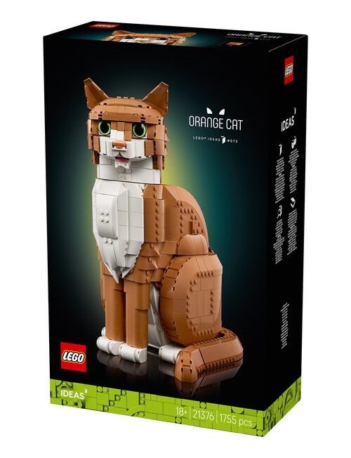 LEGO Ideas Orange Cat, 21376 product photo View 09 L