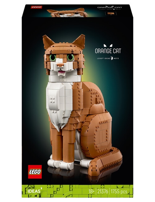LEGO Ideas Orange Cat, 21376 product photo View 10 L