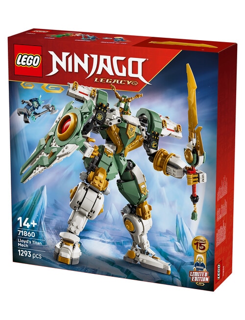 Lego Ninjago Lloyd'S Titan Mech 15Th Anniversary, 71860 product photo View 11 L