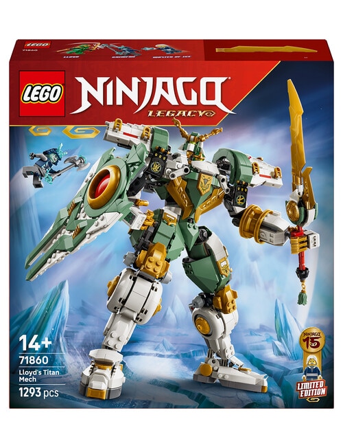 Lego Ninjago Lloyd'S Titan Mech 15Th Anniversary, 71860 product photo View 12 L