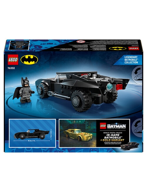 Lego Super Heroes The Batman Batmobile, 76332 product photo View 14 L