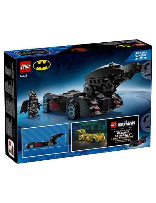 Lego Super Heroes Batman & Robin Batmobile, 76333 product photo View 13 L