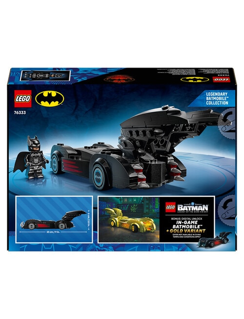 Lego Super Heroes Batman & Robin Batmobile, 76333 product photo View 14 L