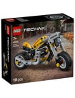 LEGO Technic Yellow Motorcycle, 42225 product photo View 02 S