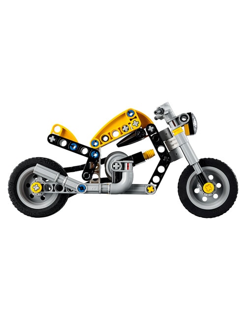 LEGO Technic Yellow Motorcycle, 42225 product photo View 05 L