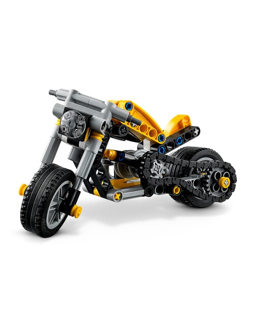 LEGO Technic Yellow Motorcycle, 42225 product photo View 06 L