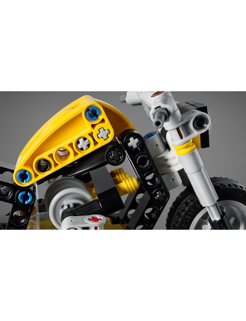 LEGO Technic Yellow Motorcycle, 42225 product photo View 08 L